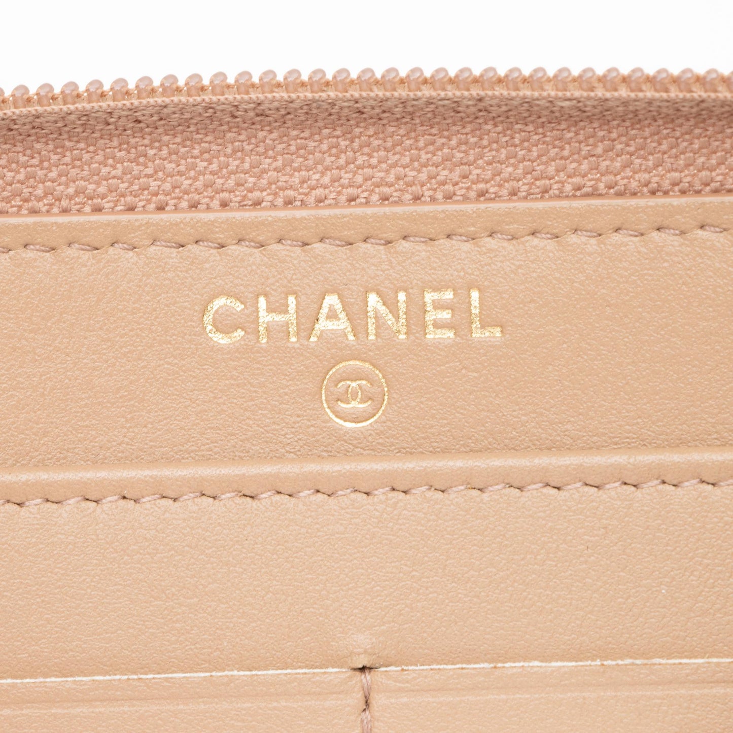 Chanel Caviar Leather Boy Long Zipped Wallet (SHF-TJjYqt)