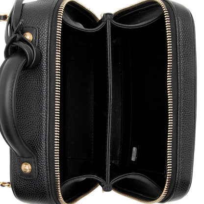 Chanel Caviar Leather CC Filigree Small Vanity Case (SHF-0Nks5y)