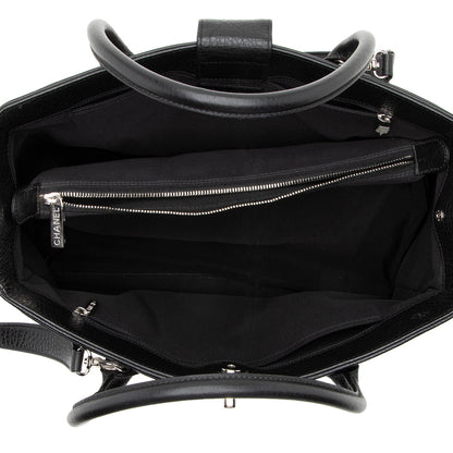 Chanel Caviar Leather Cerf Classic Executive Tote (SHF-21245)