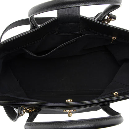 Chanel Caviar Leather Cerf Classic Executive Tote (SHF-vQMVxy)