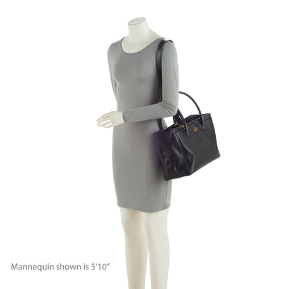 Chanel Caviar Leather Cerf Classic Executive Tote (SHF-vQMVxy)