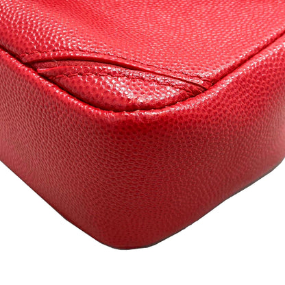 Chanel Caviar Leather Chain Single Flap (SHG-MGj2xV)