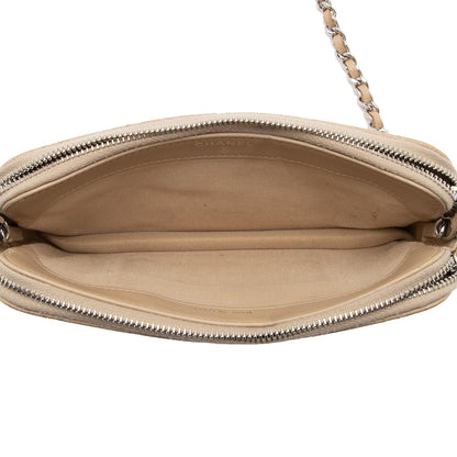 Chanel Caviar Leather Classic Clutch with Chain (SHF-e5R9s1)