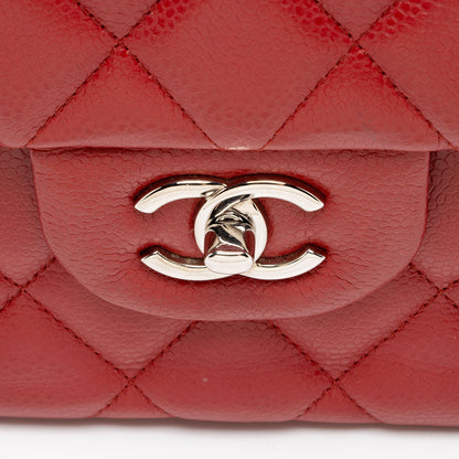 Chanel Caviar Leather Classic Jumbo Double Flap Bag (SHF-SJeAZK)