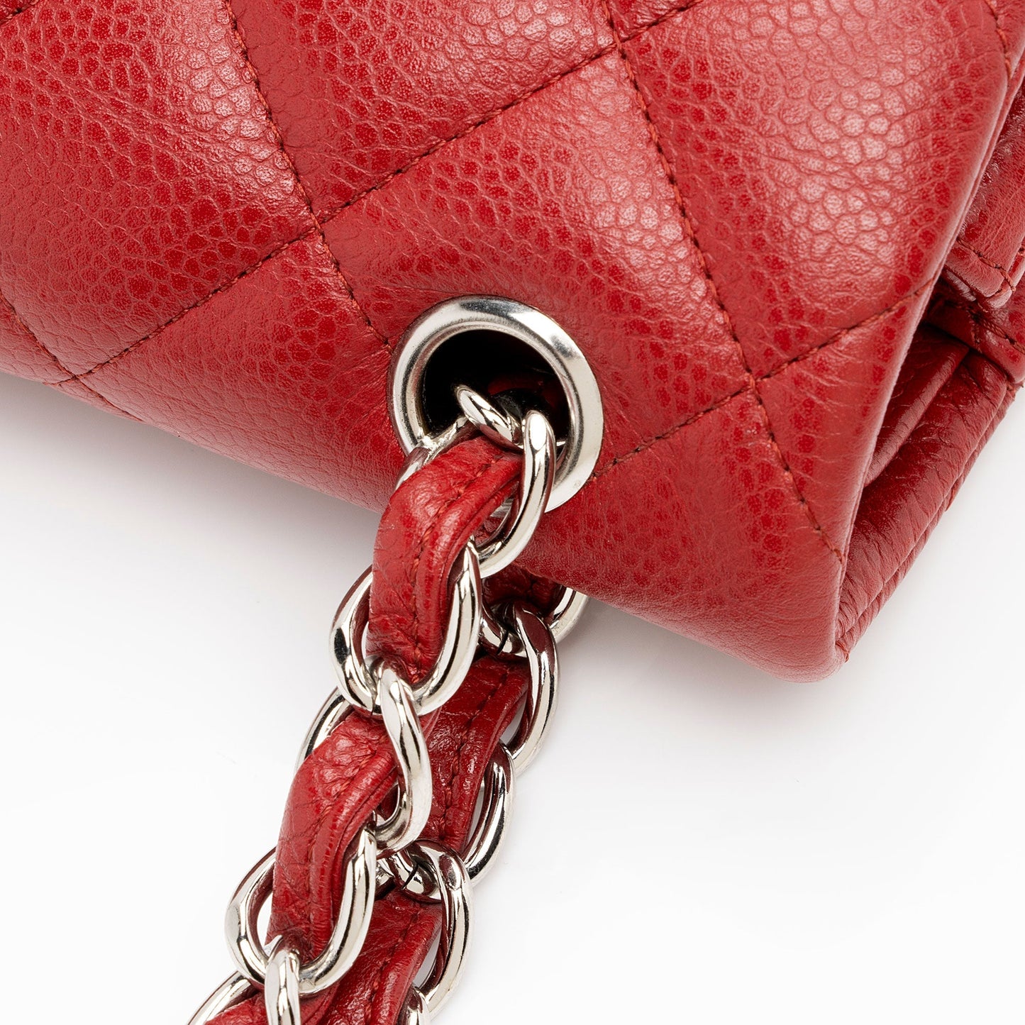 Chanel Caviar Leather Classic Jumbo Double Flap Bag (SHF-SJeAZK)