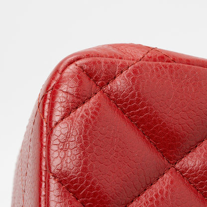 Chanel Caviar Leather Classic Jumbo Double Flap Bag (SHF-SJeAZK)