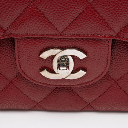 Chanel Caviar Leather Classic Jumbo Single Flap Bag (SHF-xdYaEs)