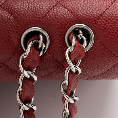 Chanel Caviar Leather Classic Jumbo Single Flap Bag (SHF-xdYaEs)