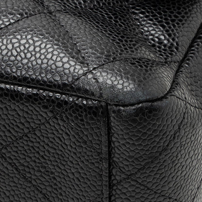Chanel Caviar Leather Classic Maxi Double Flap Bag (SHF-21769)