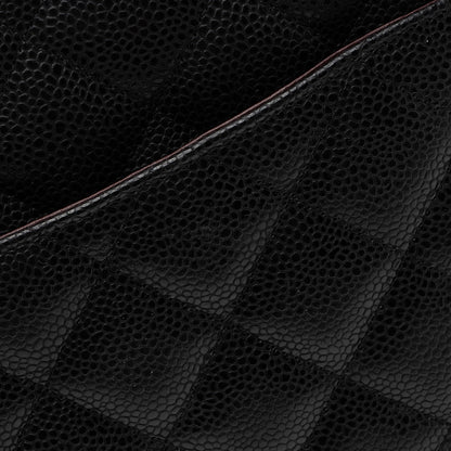 Chanel Caviar Leather Classic Maxi Double Flap Bag (SHF-ssGyC1)