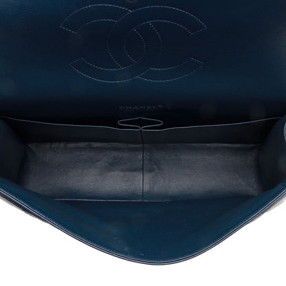 Chanel Caviar Leather Classic Maxi Double Flap Bag (SHF-U7Rzaz)