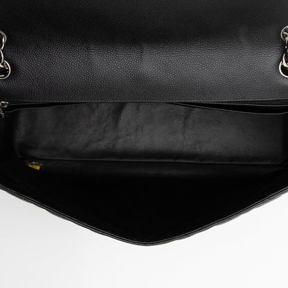 Chanel Caviar Leather Classic Maxi Single Flap Bag (SHF-22488)