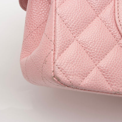 Chanel Caviar Leather Classic Medium Double Flap Bag (SHF-23513)