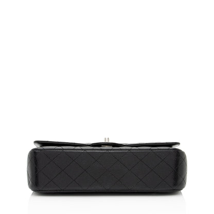Chanel Caviar Leather Classic Medium Double Flap Bag (SHF-9ANmGR)