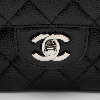 Chanel Caviar Leather Classic Medium Double Flap Bag (SHF-Xtaxo5)