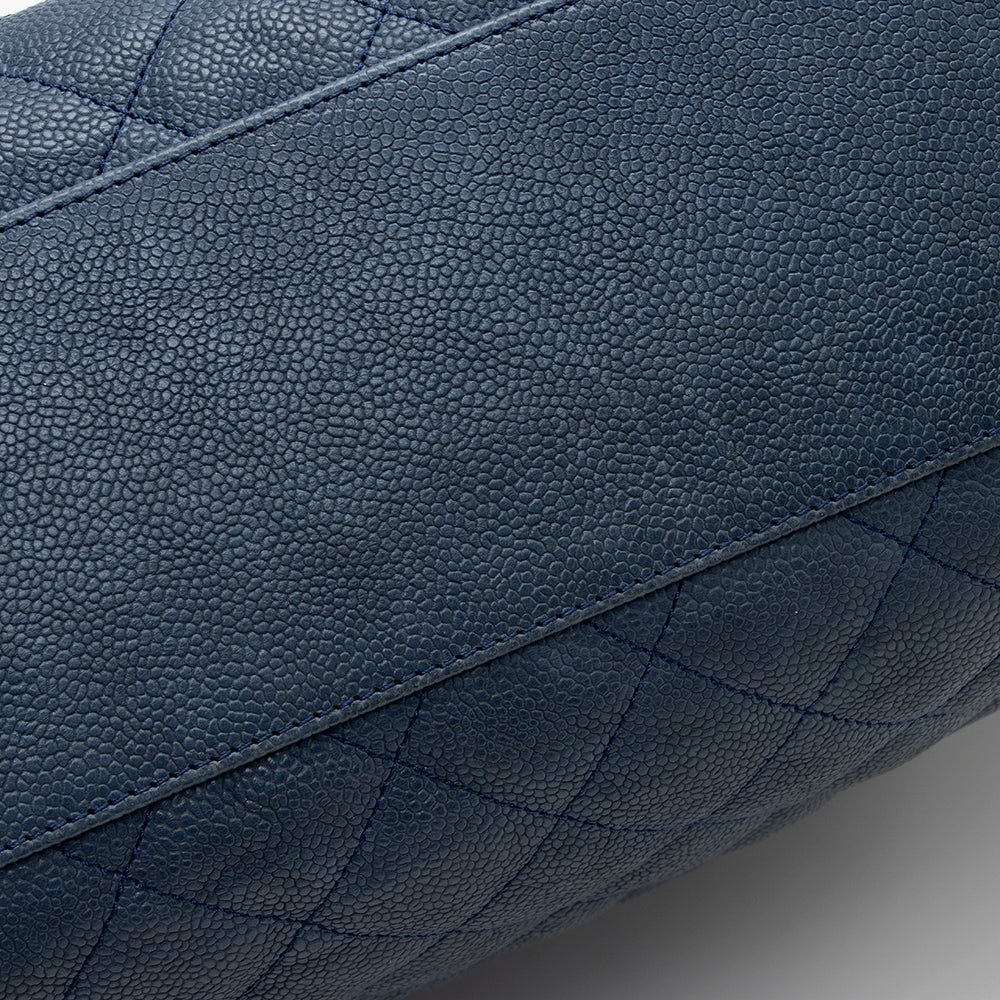 Chanel Caviar Leather French Riviera Hobo (SHF-16095)