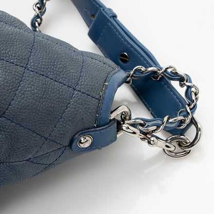 Chanel Caviar Leather French Riviera Hobo (SHF-16095)