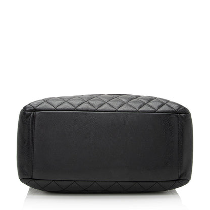 Chanel Caviar Leather Grand Shopping Tote (SHF-21609)