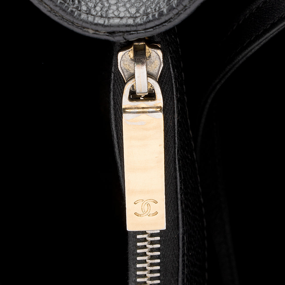Chanel Caviar Leather Grand Shopping Tote (SHF-21624)