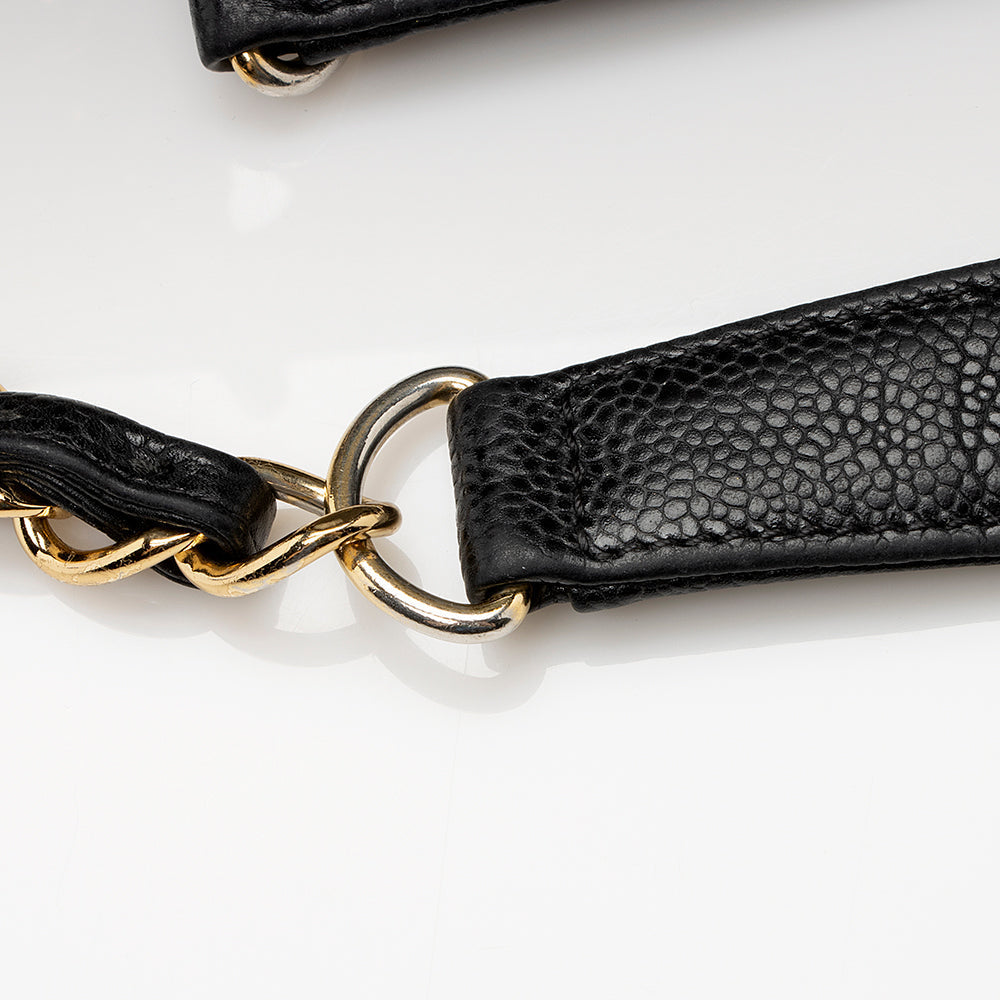Chanel Caviar Leather Grand Shopping Tote (SHF-21624)