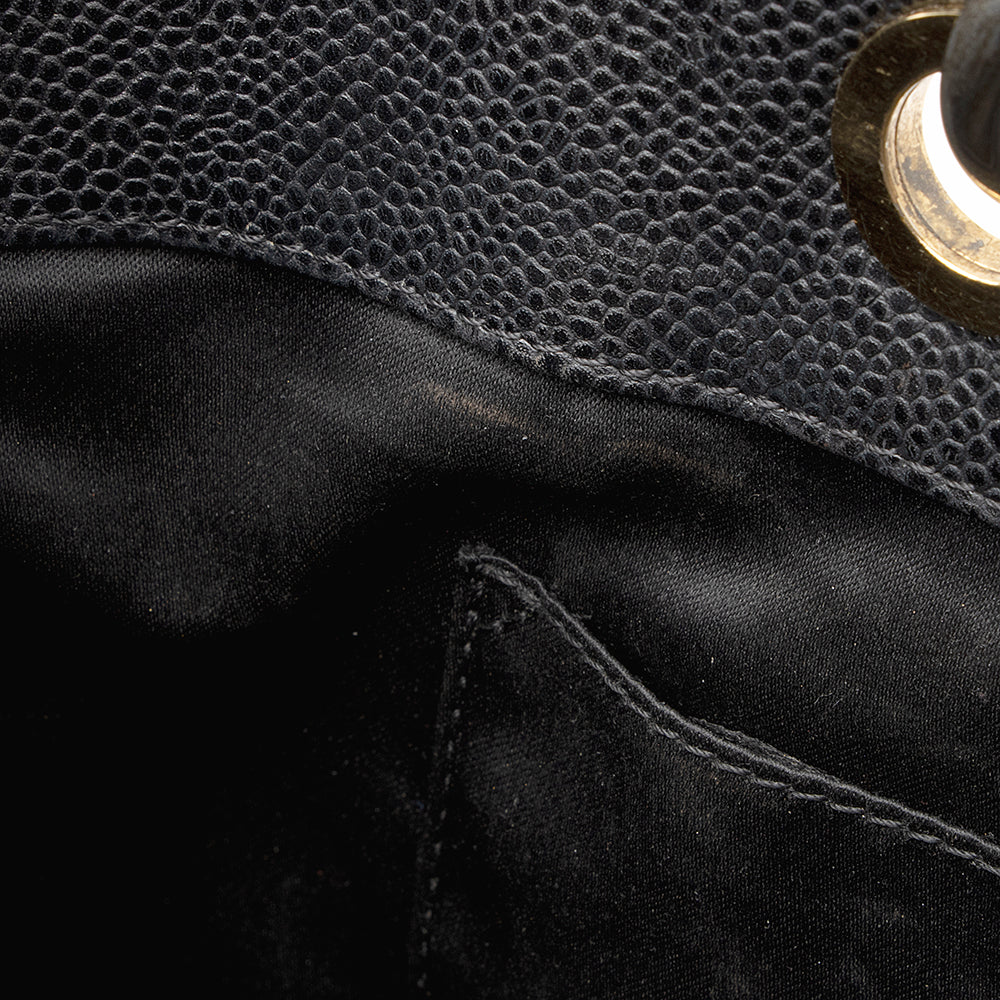 Chanel Caviar Leather Grand Shopping Tote (SHF-21624)