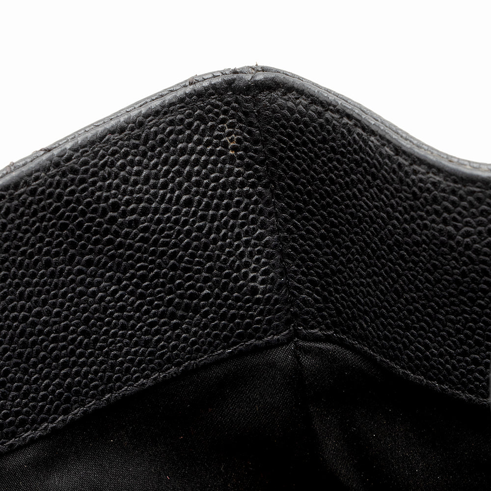 Chanel Caviar Leather Grand Shopping Tote (SHF-21624)