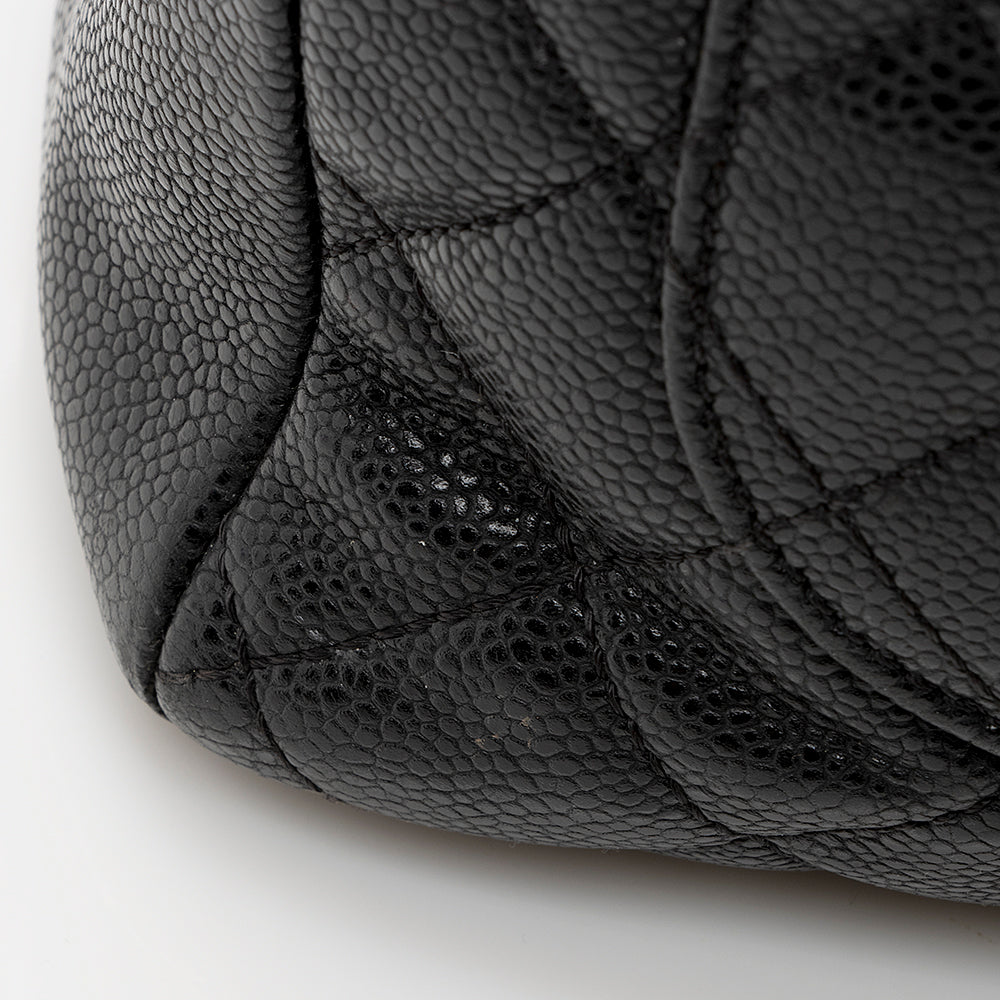 Chanel Caviar Leather Grand Shopping Tote (SHF-21624)