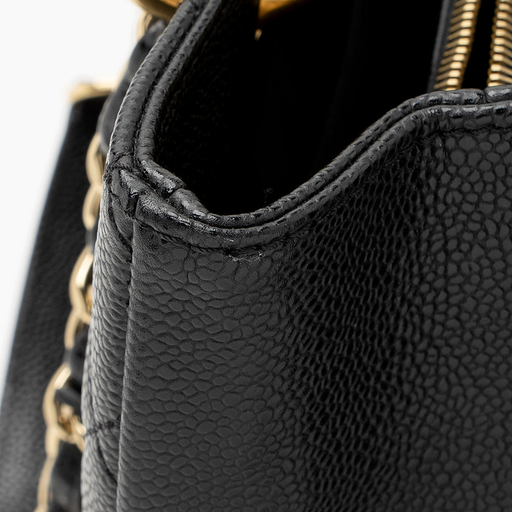Chanel Caviar Leather Grand Shopping Tote (SHF-21628)