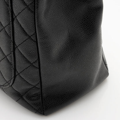 Chanel Caviar Leather Grand Shopping Tote (SHF-21628)