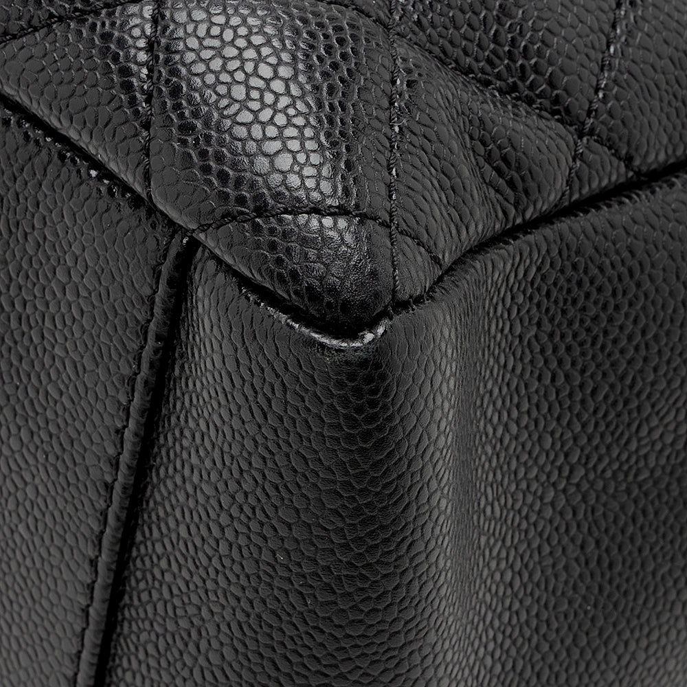 Chanel Caviar Leather Grand Shopping Tote (SHF-21628)