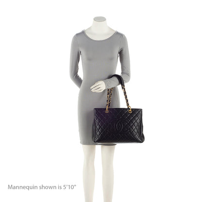 Chanel Caviar Leather Grand Shopping Tote (SHF-21628)