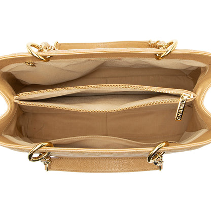 Chanel Caviar Leather Grand Shopping Tote (SHF-21725)
