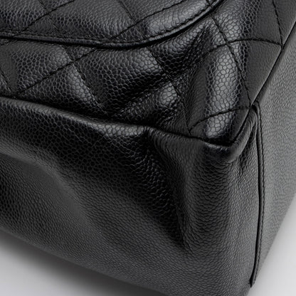 Chanel Caviar Leather Grand Shopping Tote (SHF-eUITwo)