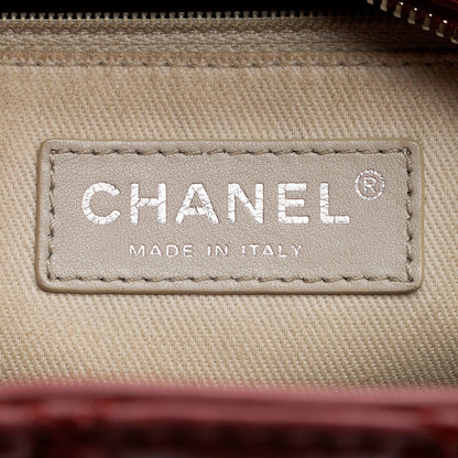 Chanel Caviar Leather In The Business North South Tote (SHF-19581)