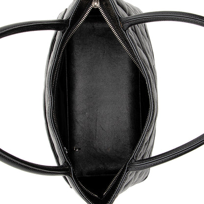 Chanel Caviar Leather Medallion Tote (SHF-16862)