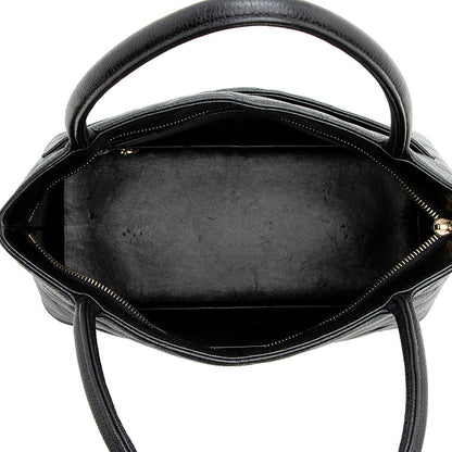 Chanel Caviar Leather Medallion Tote (SHF-21090)