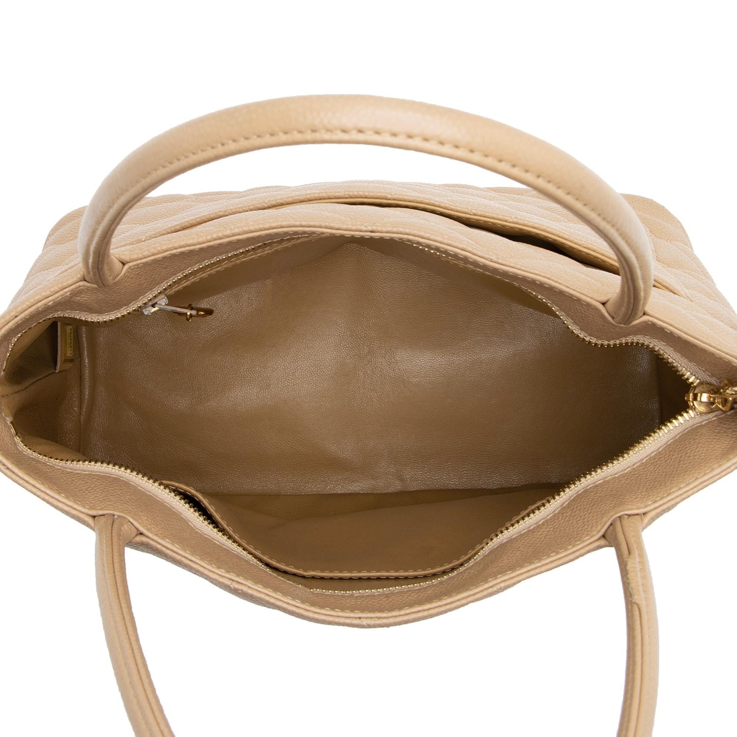 Chanel Caviar Leather Medallion Tote (SHF-CzzxQv)