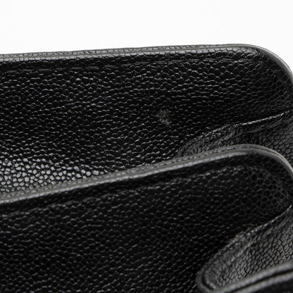 Chanel Caviar Leather North South Boy Bag (SHF-ceWuuG)