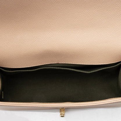 Chanel Caviar Leather Old Medium Boy Bag (SHF-22517)