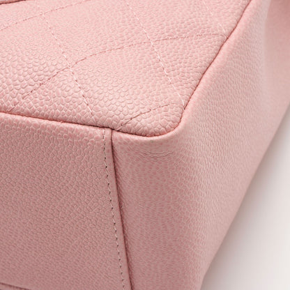 Chanel Caviar Leather Petite Shopping Tote (SHF-yT2Qvc)