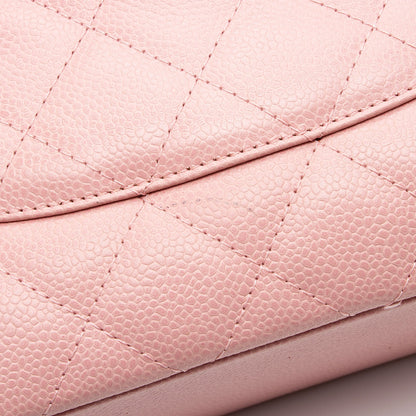 Chanel Caviar Leather Petite Shopping Tote (SHF-ChQICD)