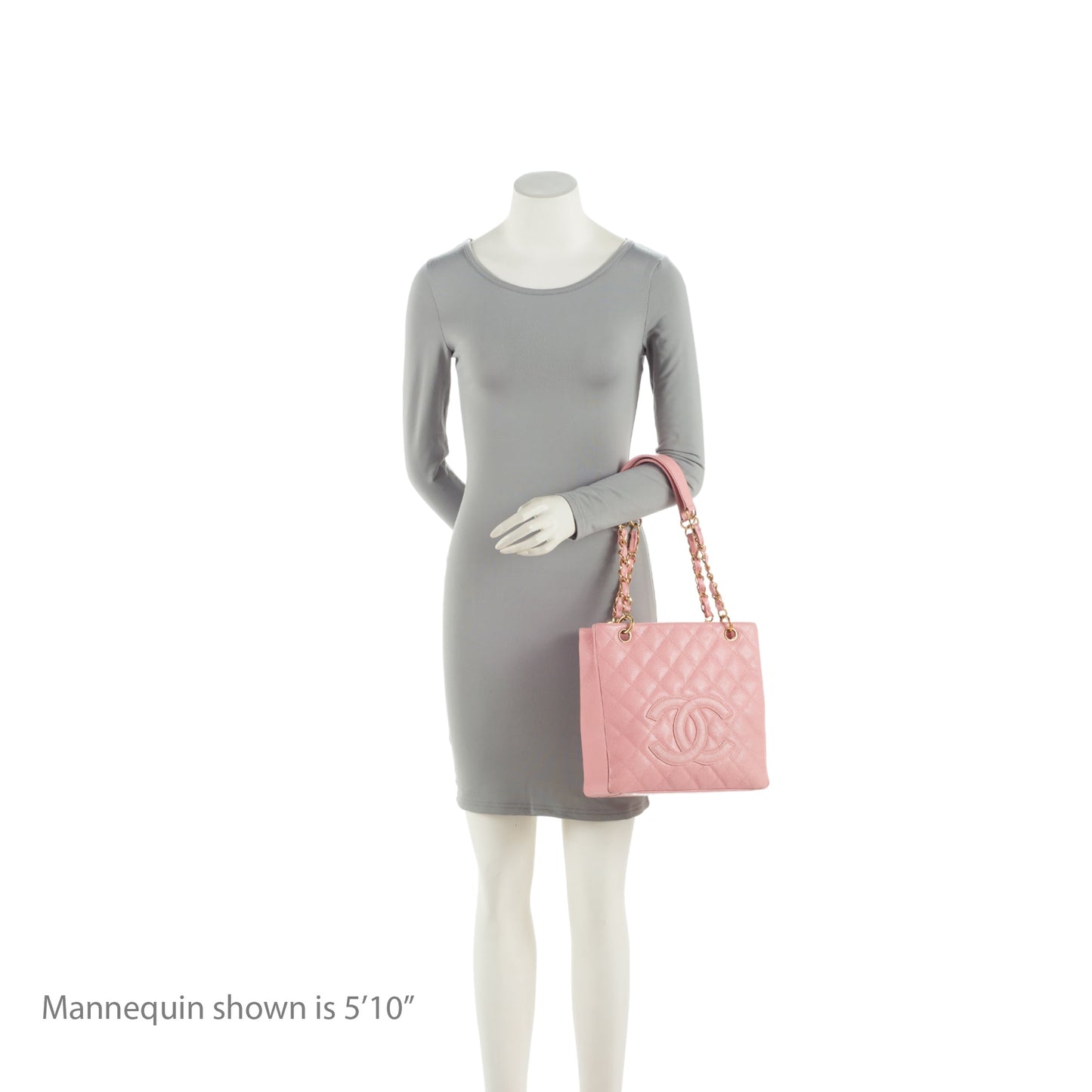 Chanel Caviar Leather Petite Shopping Tote (SHF-ChQICD)