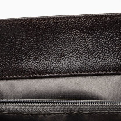 Chanel Caviar Leather Pocket In The City Accordion Flap Bag (SHF-7yhvso)