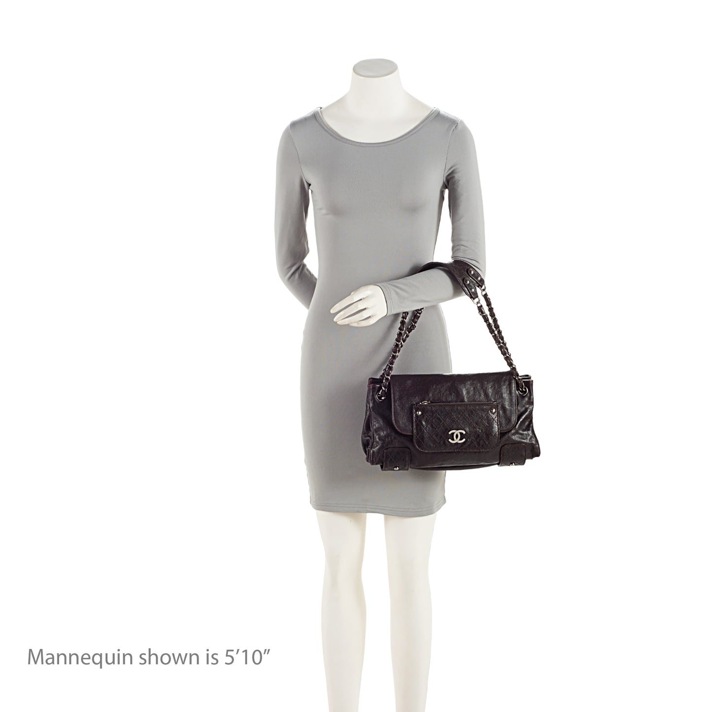 Chanel Caviar Leather Pocket In The City Accordion Flap Bag (SHF-7yhvso)
