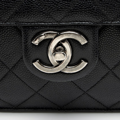 Chanel Caviar Leather Retro Class Medium Flap Bag (SHF-6qTNHe)