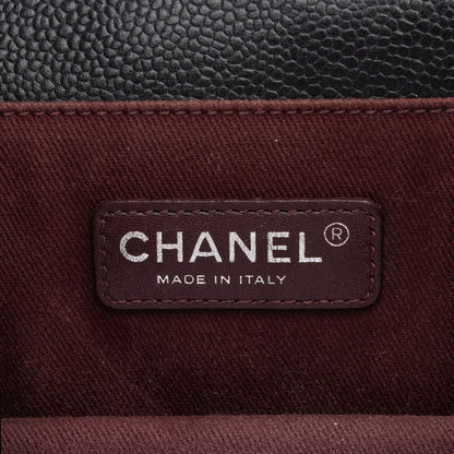 Chanel Caviar Leather Retro Class Small Flap Bag (SHF-W9Q8I9)