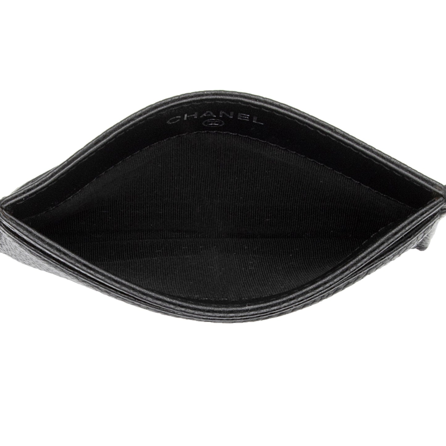 Chanel Caviar Leather Timeless CC Card Holder (SHF-ZV9jZJ)