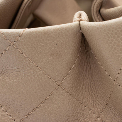 Chanel Caviar Leather Timeless CC Ultimate Executive Tote (SHF-XCdU0j)