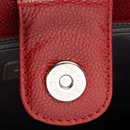 Chanel Caviar Leather Vertical Grand Shopping Tote (SHF-19404)