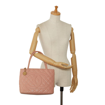 Chanel Caviar Medallion Tote (SHG-EXyzJ7)